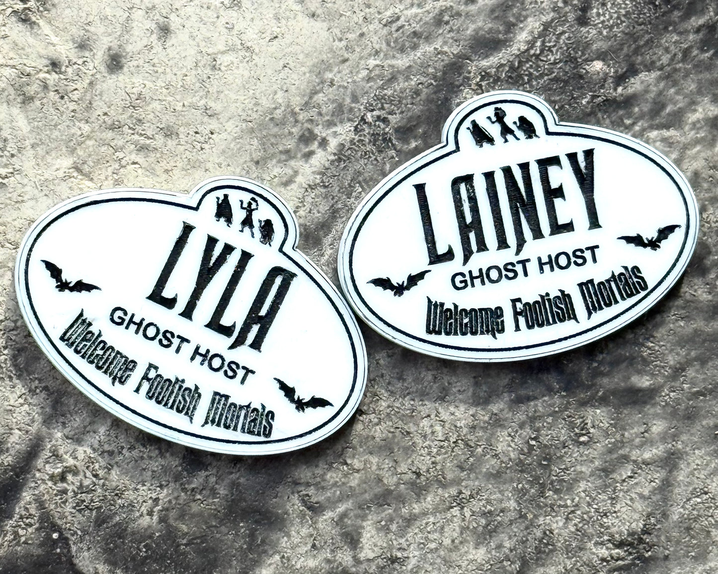 Ghost Host Name Tag