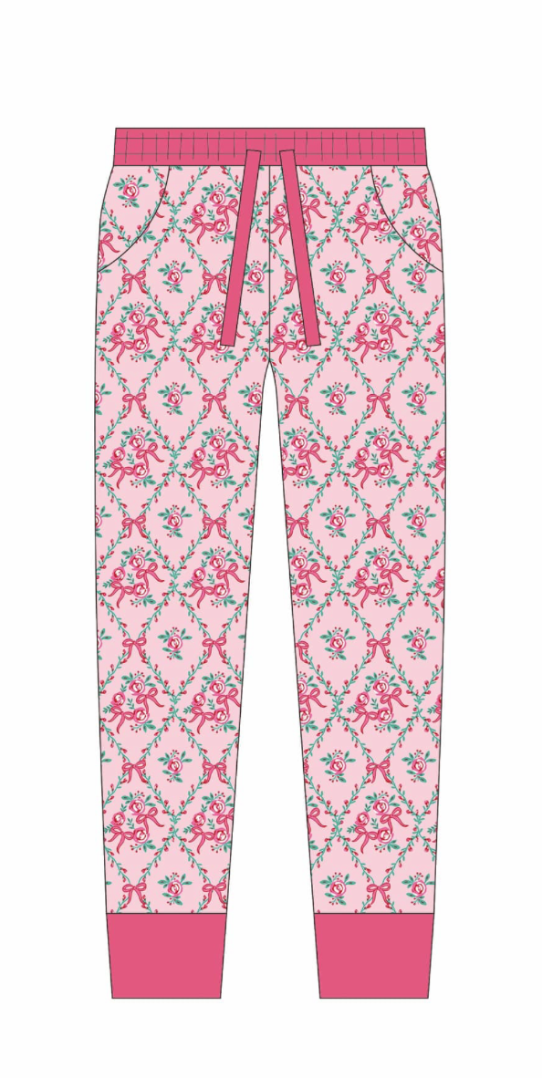 Blooms & Bows Bamboo Mom Match Bamboo Joggers