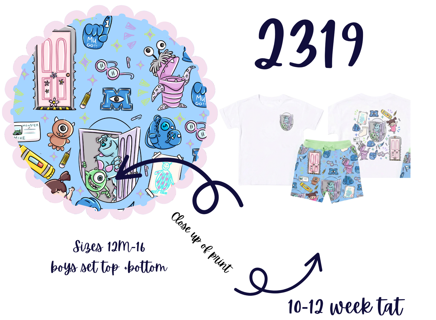 2319 Boys Athletic Set