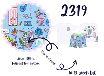 2319 Boys Athletic Set
