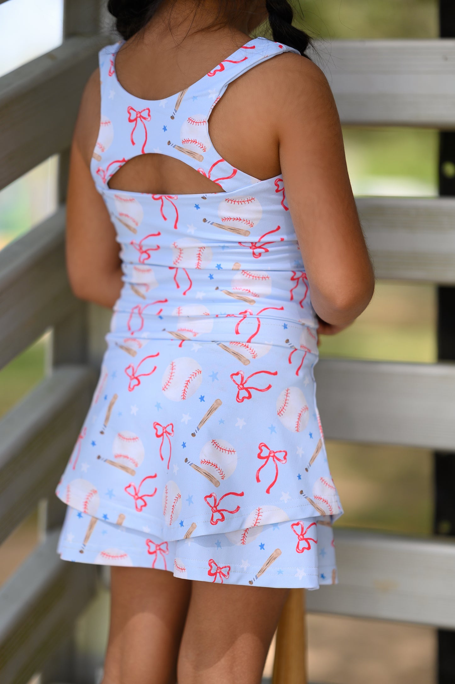 Ballpark Babe (baseball) 2 piece athletic set