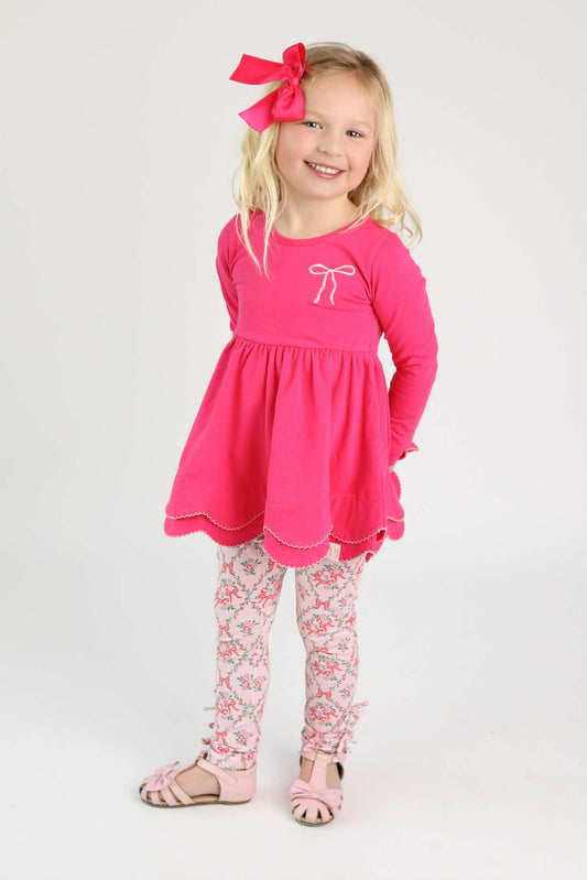 Blooms & Bows Tunic - Tunic only
