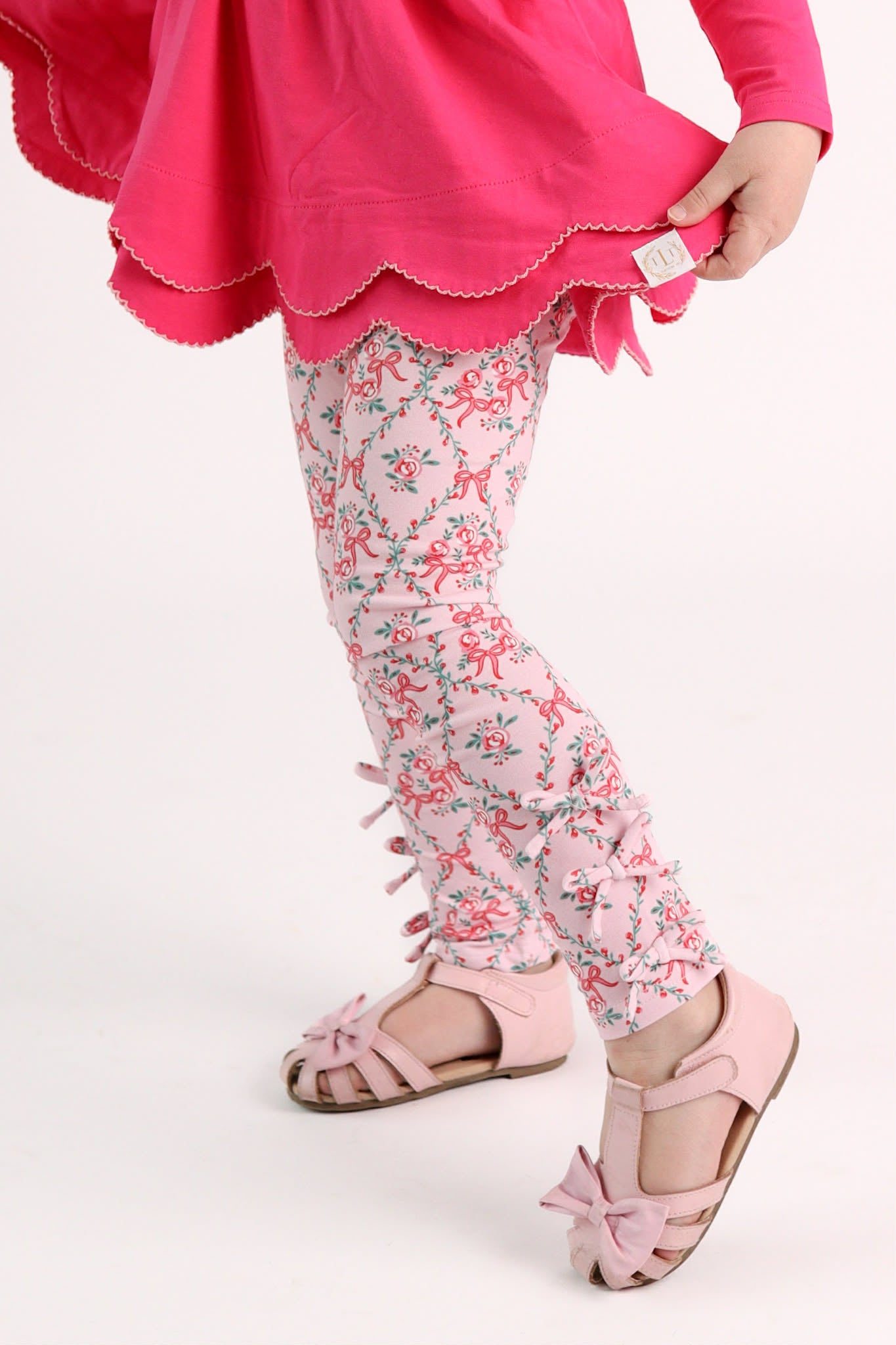 Blooms & Bows Leggings