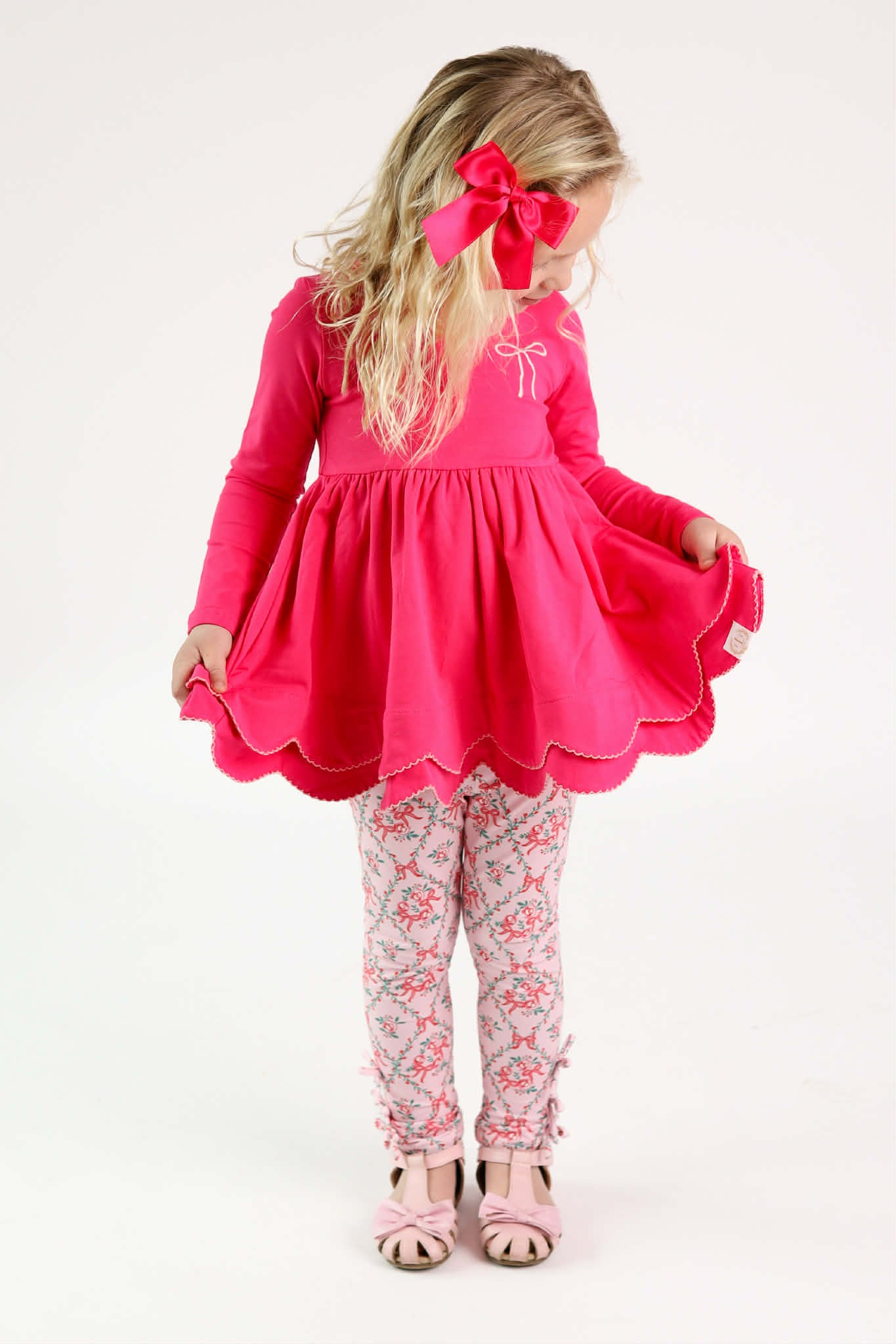 Blooms & Bows Tunic - Tunic only