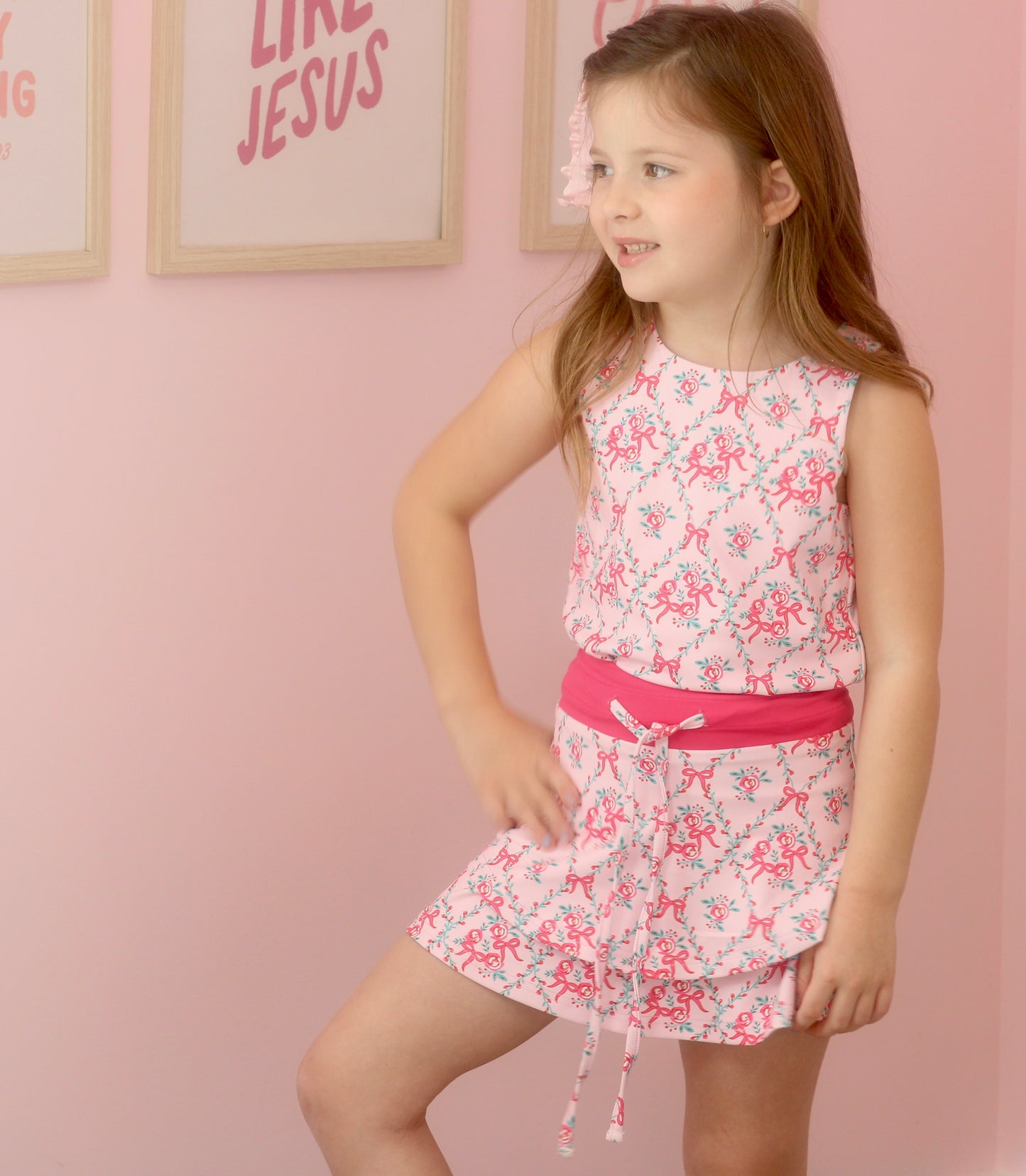 La Vie en Rose 2 Piece Athletic Set