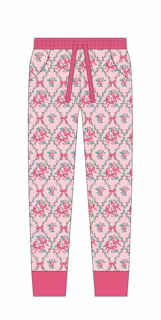 Blooms & Bows Bamboo Mom Match Bamboo Joggers